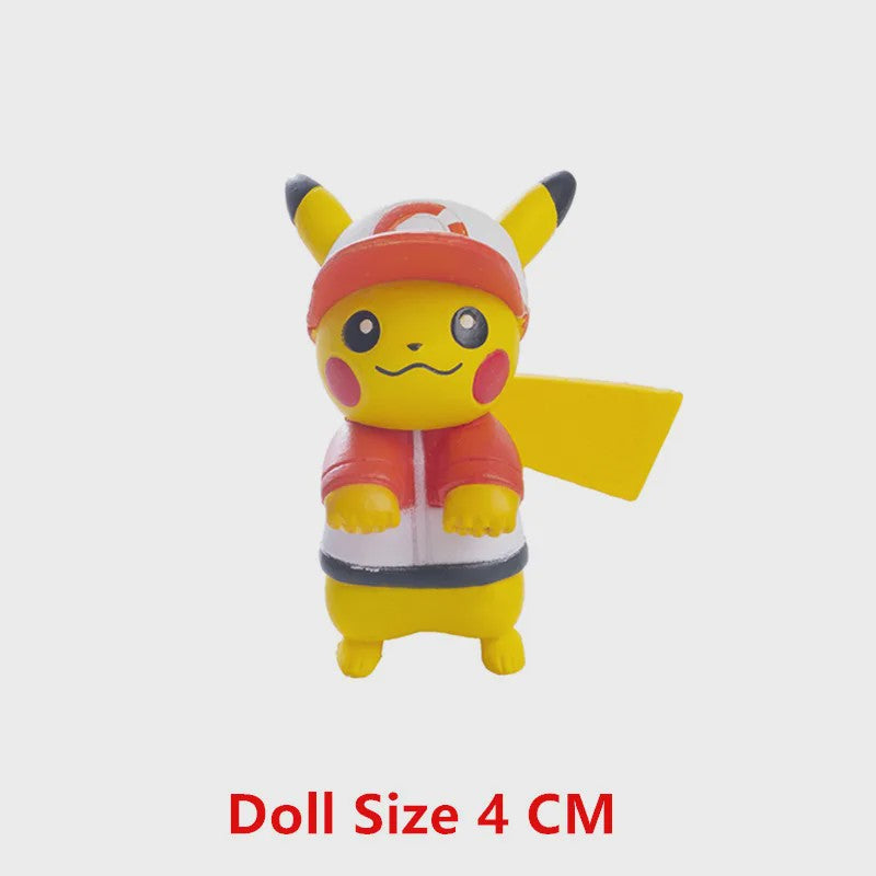 Pokemon Figuren Collectie: Pikachu, Eevee, Charmander, Mewtwo & Meer (4-13 cm)
