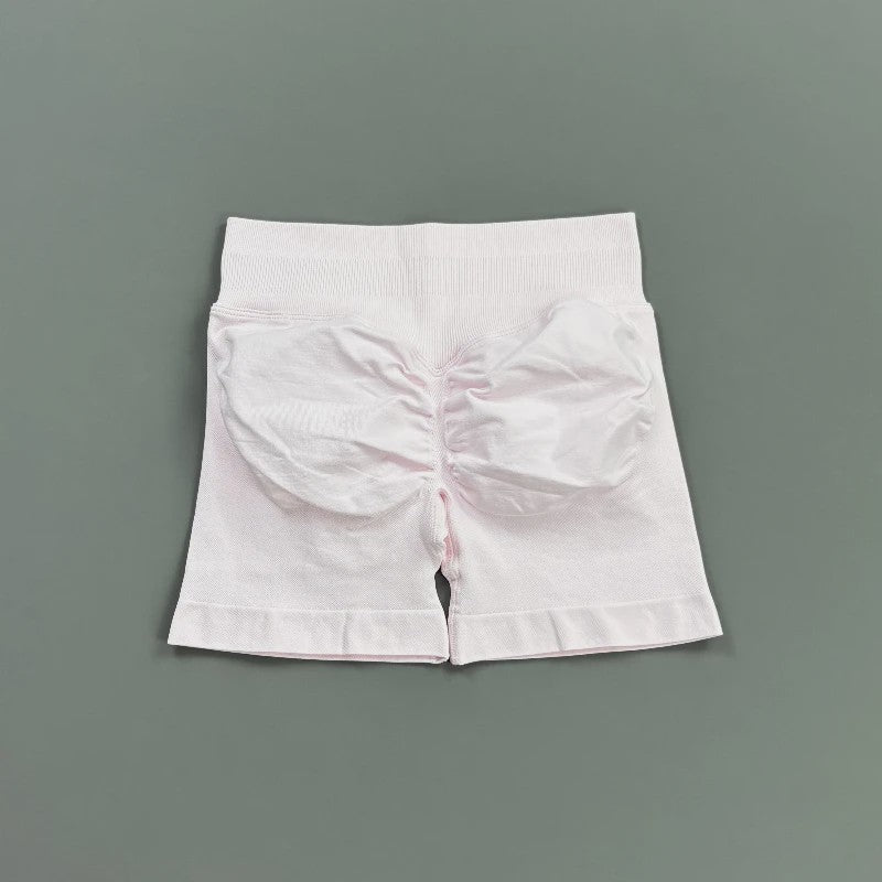 HISTELLO Seamless Biker Shorts Dames - Low Waist Scrunch Butt voor Fitness & Yoga