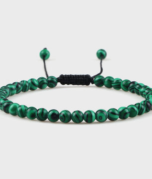 Natuurlijke 4mm Kralen Armbanden - Agate & Onyx - Yoga, Gebed & Stijlvol