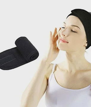 Verstelbare Make-up Haarband (5 Stuks) - Zachte Handdoekstof voor Gezichtsreiniging, Yoga & Spa