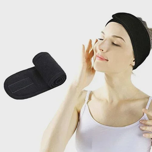 Verstelbare Make-up Haarband (5 Stuks) - Zachte Handdoekstof voor Gezichtsreiniging, Yoga & Spa