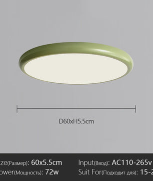 Moderne Scandinavische LED Plafondlamp - Stijlvol en Veelzijdig
