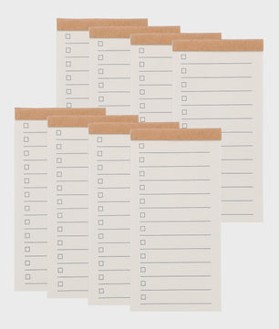 Set van 4/8 Pocket Notitieboekjes - Ideaal voor Dagelijkse Planning en Notities