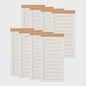 Set van 4/8 Pocket Notitieboekjes - Ideaal voor Dagelijkse Planning en Notities
