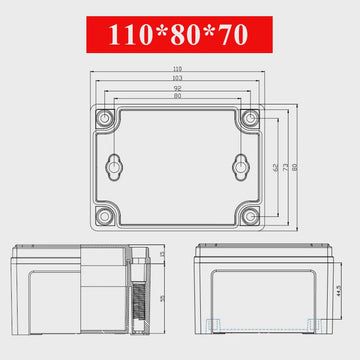 110x80x70mm