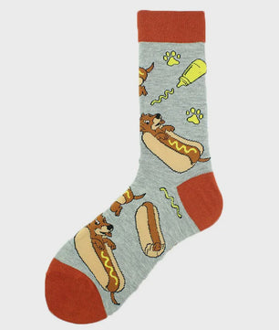 Unisex Happy Socks met Vrolijke Ontwerpen: Dinosaurus, Alien, Haai & Meer