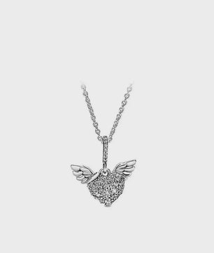 Chique Zilveren Ketting met Hanger: Hart, Zirkonia of Cirkel - DIY Sieraden voor Dames