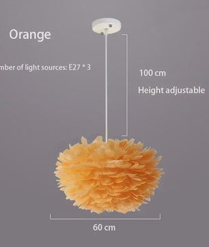 Nordic Veer Plafondlamp - Sfeervolle LED Hanglamp voor Woonkamer, Slaapkamer & Eetkamer