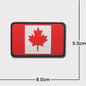 3D PVC Vlag Patches - Rubberen Militaire Emblemen met Klittenband