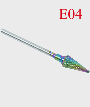 Professionele Wolframcarbide Nagelboor Bit Set - Voor Manicure & Tandheelkunde