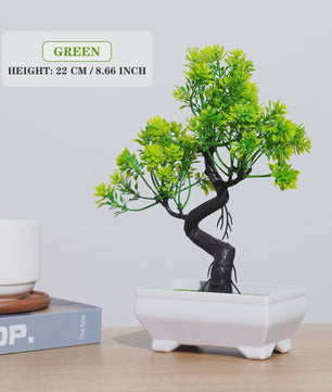 Kunst Bonsai Boom Potted Plant - Decoratieve Kunstplant voor Huis & Kantoor