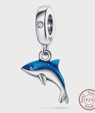 925 Sterling Zilver Charms: Walvishaai, Zeepaardje & Dolfijn - Luminous DIY Sieraden & Cadeaus