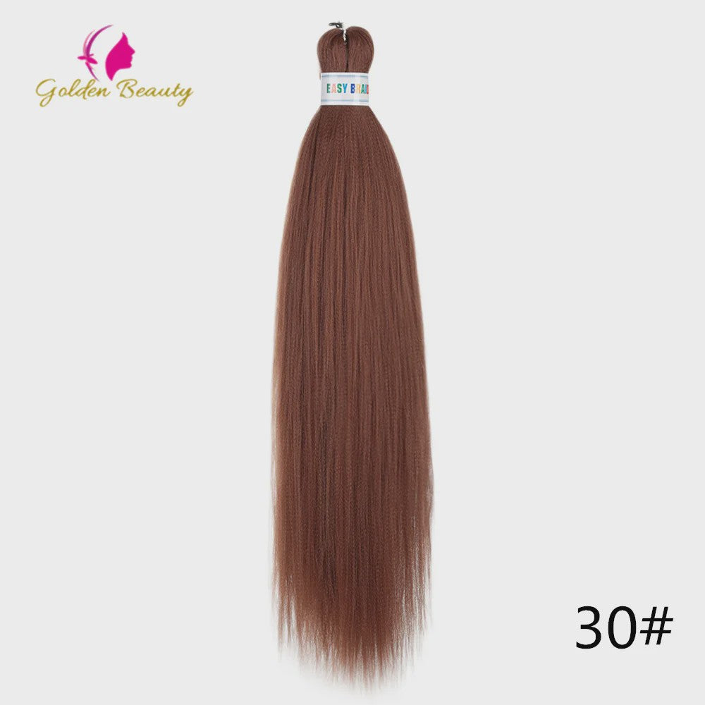 26 Inch Ombre Kleuren Vlechtsel Haar Synthetisch Pre-stretched Jumbo Braids Haar voor Cosplay & Pruiken