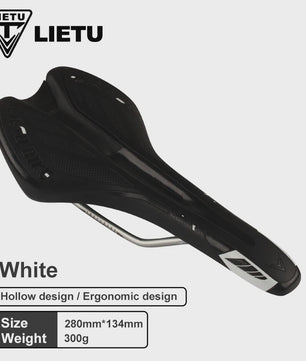 LIETU Fietzadel - Comfortabel MTB & Racefiets Zadel met Siliconen Gel Kussen en Antislip Grip
