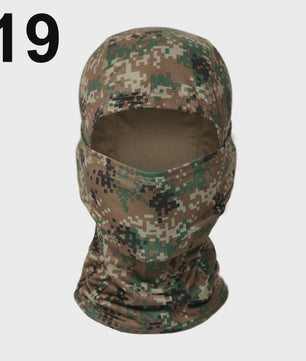 Multicam Camouflage Balaclava - Volledig Gezicht Hoofddeken voor Skiën, Fietsen & Outdoor