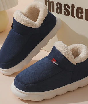Herenslippers Winter Laarzen - Zachte Pluche & Katoen, Warm & Comfortabel voor Binnen
