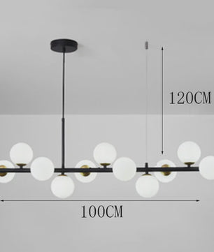 Moderne Hanglamp LED Plafondlamp - Stijlvolle Verlichting voor Woonkamer & Eetkamer