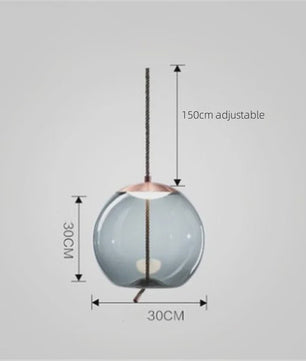 Moderne Glazen LED Hanglamp - Stijlvolle Verlichting voor Woonkamer, Keuken & Bar