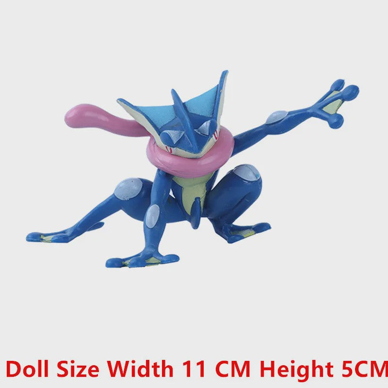Pokemon Actiefiguren Set (4-9 cm) - Pikachu, Gengar, Eevee & meer - Cadeau & Verzamelen