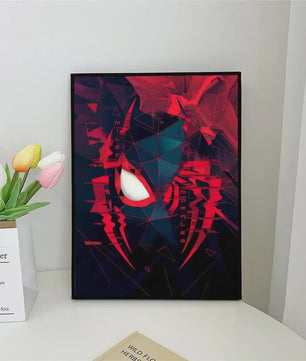 Frameloze Spiderman Poster - Marvel Kunst Print voor Woonkamer, Slaapkamer, Bar