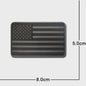 3D PVC Vlag Patches - Rubberen Militaire Emblemen met Klittenband