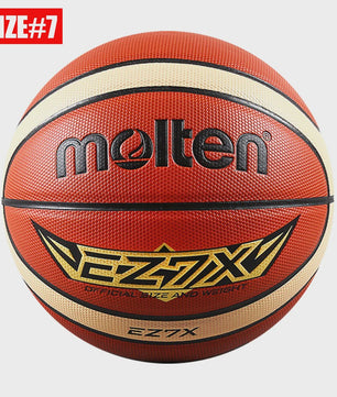 Molten BG3100 Basketbal: Officiële Maat 7, 6, 5 | PU Leer | Indoor & Outdoor Gebruik
