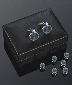 Set Manchetknopen en Tuxedo Studs voor Heren - Stijlvolle Accessoires voor Bruiloft en Feest