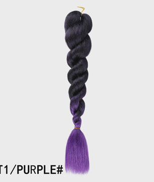 Ombre Jumbo Synthetisch Vlecht Haar - 2-Tone Kleuren voor DIY Kapsels