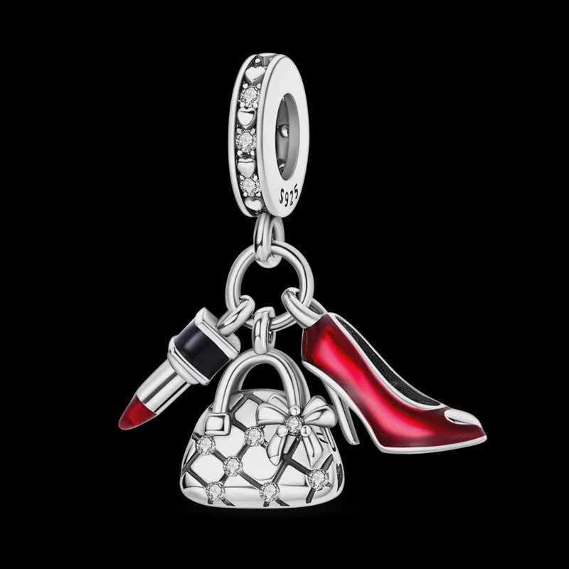 925 Sterling Zilveren Bedel 'Mom Love' - Perfect Cadeau voor Moederdag en Verjaardag