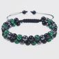 7 Chakra Dubbellaags Edelsteen Armband - Yoga, Meditatie & Helende Kristallen
