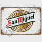 Vintage Metalen Bord - Decoratieve Wanddecoratie voor Pub, Keuken, Bar & Man Cave