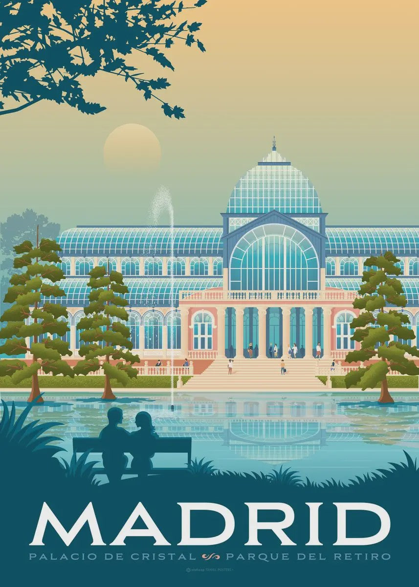 Nordic Canvas Poster: Kleurrijke Reisposters van Europese Steden - Parijs, Nice, Monaco