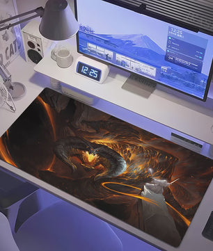 Grote Gaming Muismat XL - Lotrs Film Thema Deskmat voor PC & Bureau