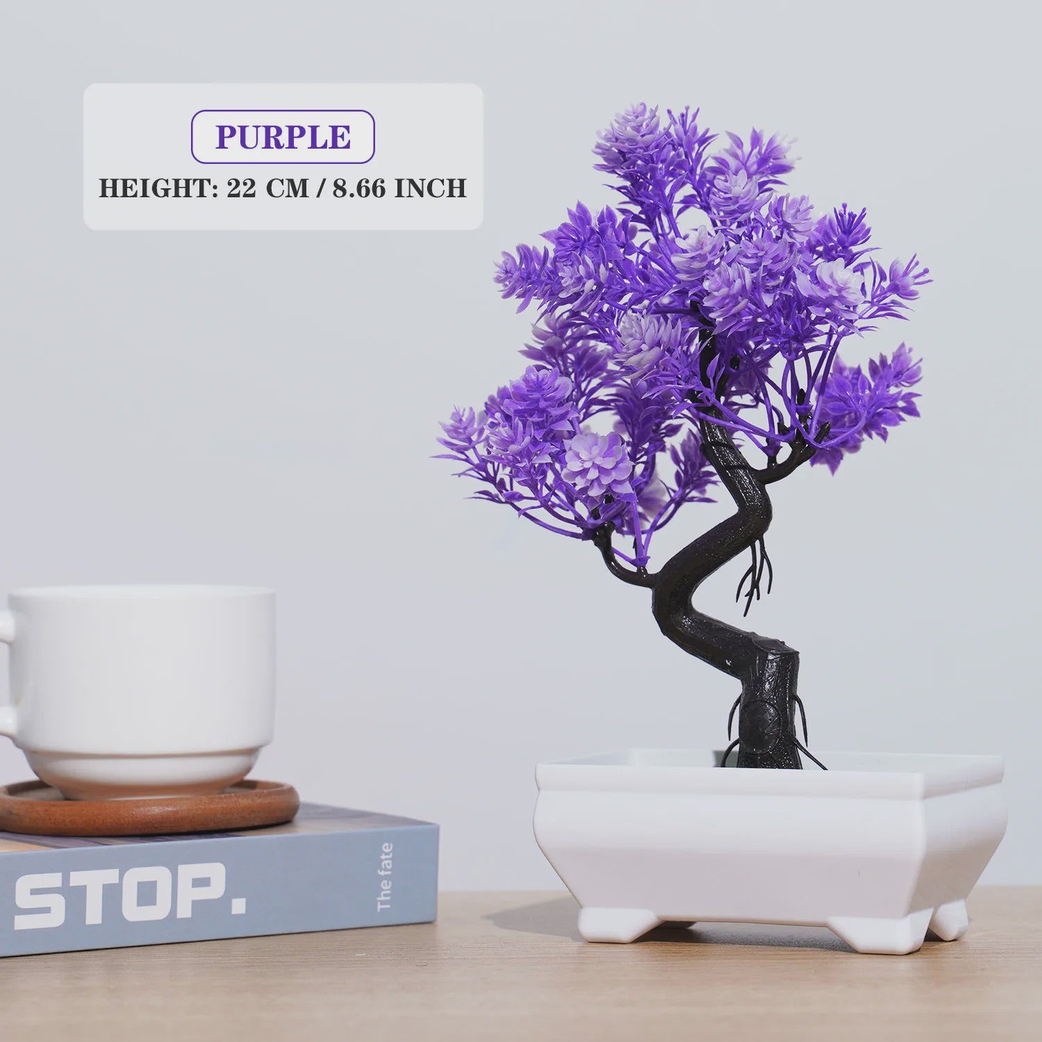 Kunst Bonsai Boom Potted Plant - Decoratieve Kunstplant voor Huis & Kantoor