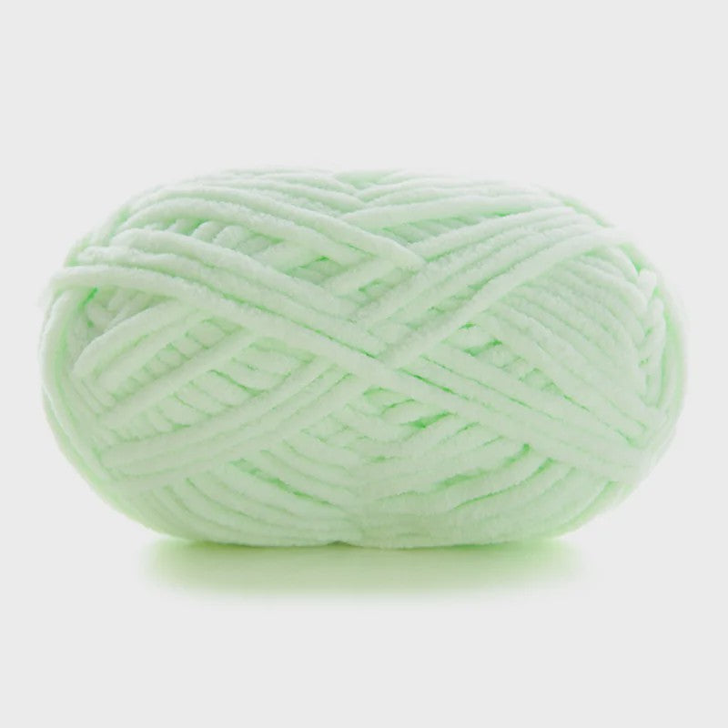 Zacht Chenille Garen 50g - Dik Velvet Garen voor Handwerken & DIY Baby Projecten