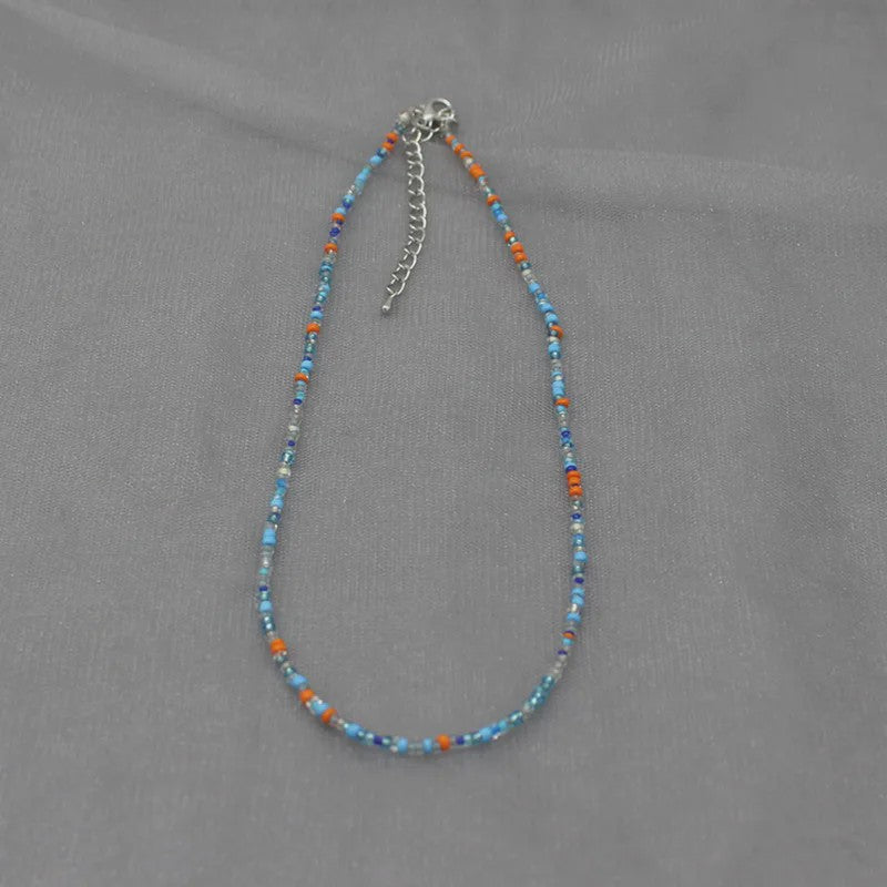Kleurrijke Kralen Choker Ketting - Handgemaakt Bohemia Stijl