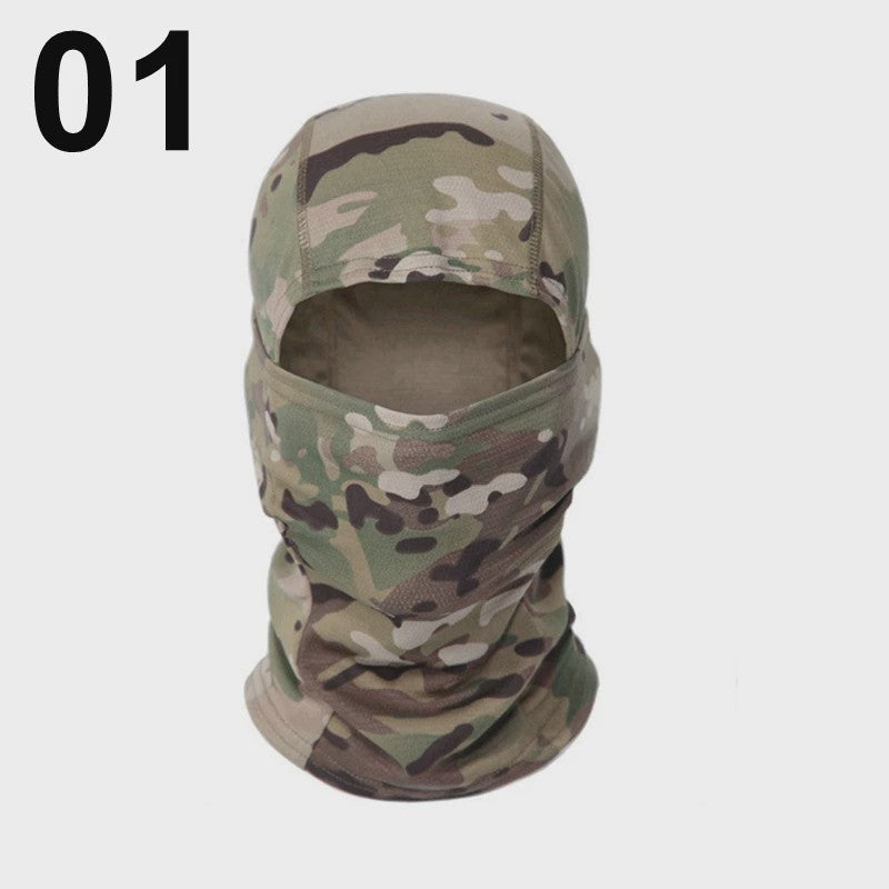 Multicam Camouflage Balaclava - Volledig Gezicht Hoofddeken voor Skiën, Fietsen & Outdoor