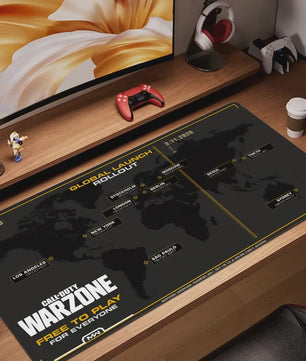 Anime Natural Rubber Gamer Office Decoration Home Mouse Pad Calls Of Duty Warzone Gaming Large Size Mouse Mat 90x40CM Mouse Pad