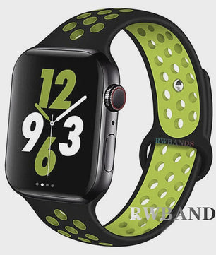 Ademende Sportband voor Apple Watch (38-49mm) - Comfortabele Vervangingsband