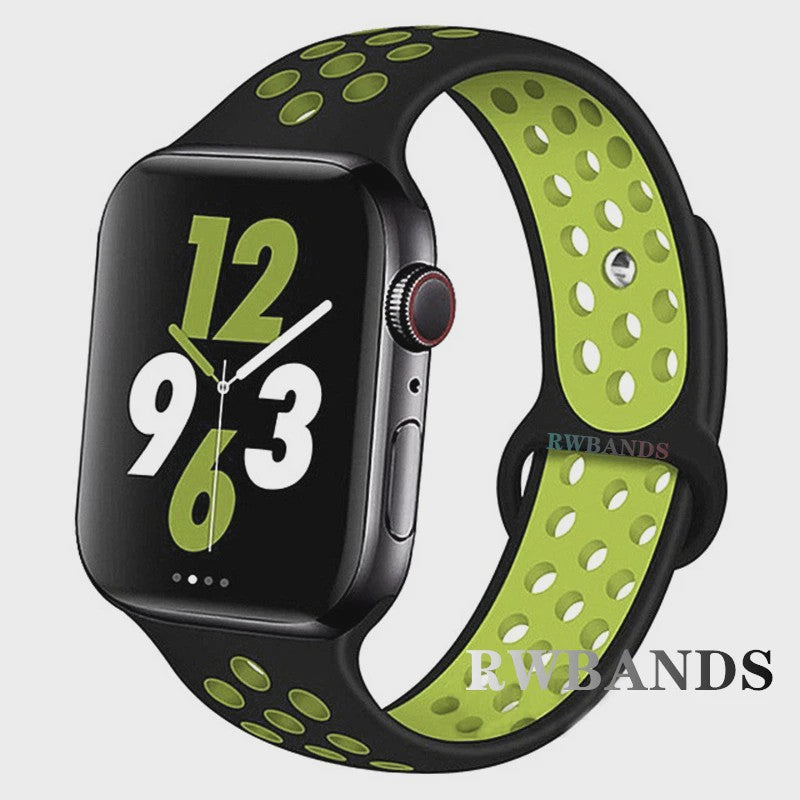 Ademende Sportband voor Apple Watch (38-49mm) - Comfortabele Vervangingsband