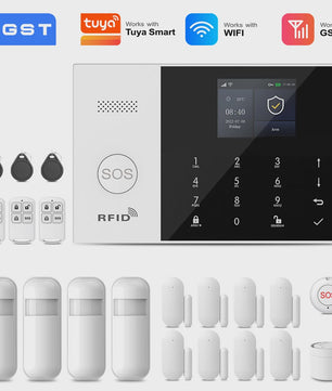 Slimme Alarmset met WiFi, GSM & Tuya Compatibiliteit - Inclusief Deursensor