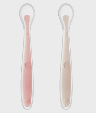 Zachte Siliconen Baby Lepel - Ideaal voor Voedingstraining en Eerste Hapjes