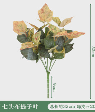 Zijden Schildpadblad Plantenbladeren - Kunstmatige Dieffenbough Decoratie voor Woonkamer