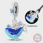 925 Sterling Zilver Charms: Walvishaai, Zeepaardje & Dolfijn - Luminous DIY Sieraden & Cadeaus