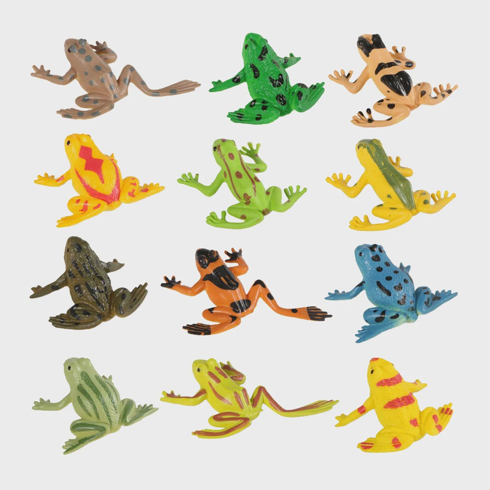 Plastic Dieren Speelgoed Collectie: Zee, Land & Insecten Miniatuur Set voor Kinderen