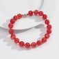 Trendy Multicolor Statement Ketting met Grote Ronde Kralen - Handgemaakt