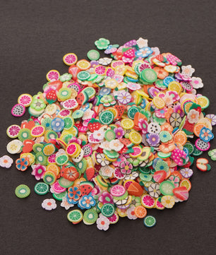 1000x Polymeer Klei Fruit Schijfjes - DIY Sieraden, Epoxy & Telefoon Decoratie