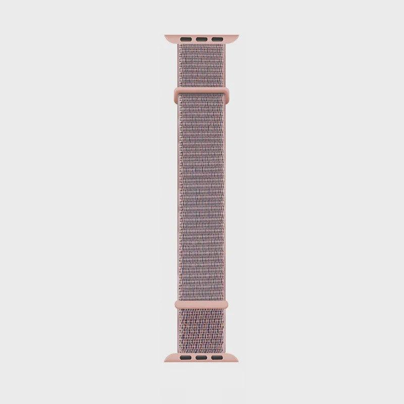 Nylon Sportband voor Apple Watch (38-49mm) - Ademend & Verstelbaar met Klittenband