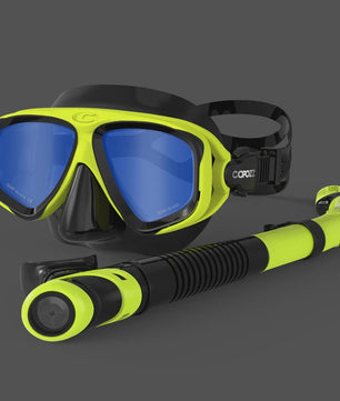 COPOZZ 2025 Duikmasker Set met Snorkel - Anti-Condens, Verstelbaar, Volwassenen
