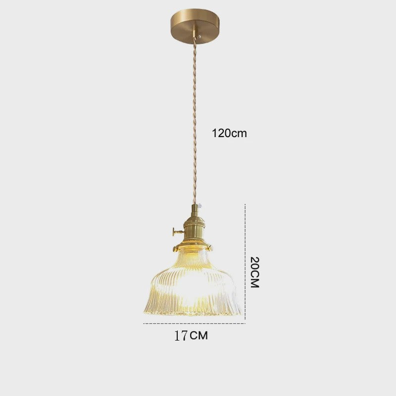 Moderne Glazen Hanglamp - Stijlvolle Plafondlamp voor Woonkamer, Keuken & Eetkamer